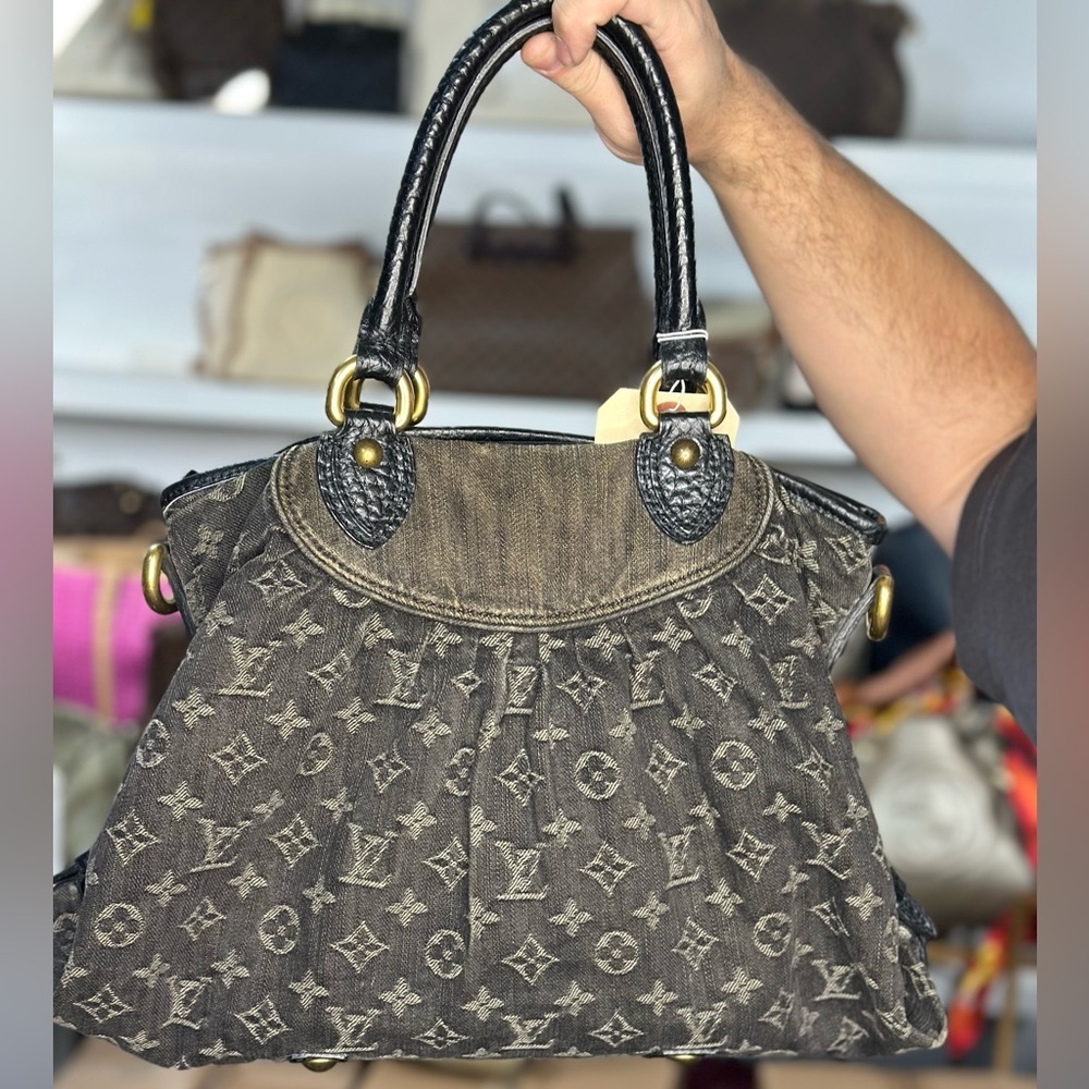 LV Denim Bag with D rings